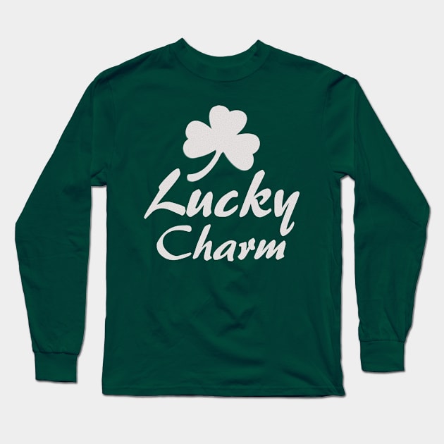 St. Patrick's Day - Lucky Charm Long Sleeve T-Shirt by ESDesign